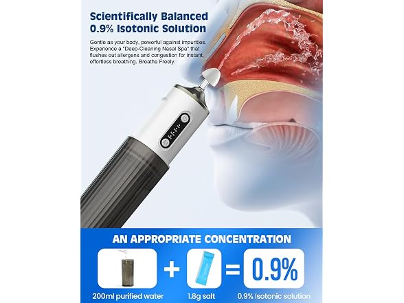 CYOUH Electric Nasal Irrigation System