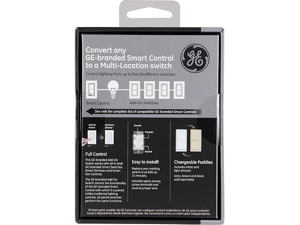 GE 12723 Enbrighten Add Z-Wave Zigbee Sm