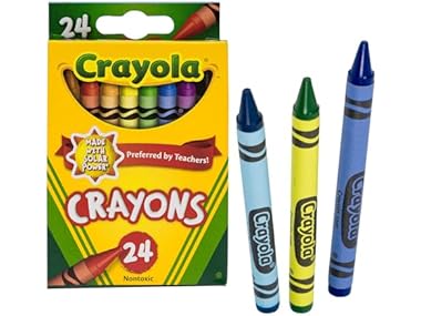$1.24, Was $1.44, 13% Off! Crayola Crayons 24 Colors dealfomo