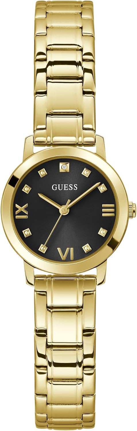 GUESS Women's 28mm Gold Tone Steel Watch - Gallery 2