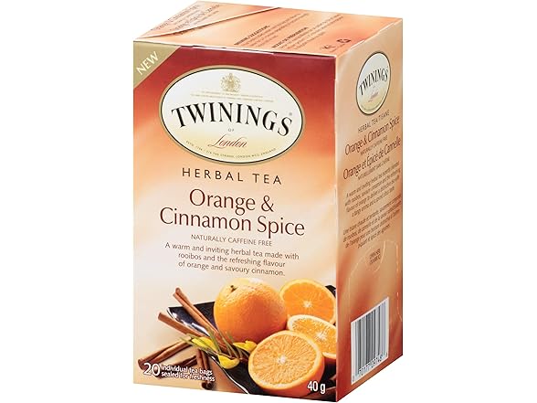 Orange Cinnamon Spice Tea 20 Bags