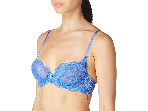 Undies.com Blue Balconette Bra (34C)