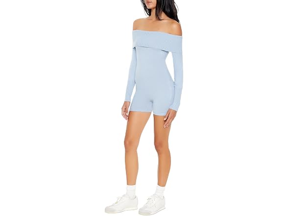 Forever 21 Women (M) Sweater-Knit Romper