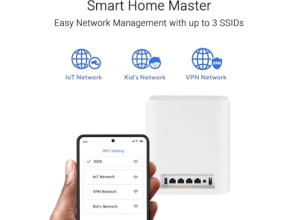 ASUS ZenWiFi BT8 (W-3-PK) 0 ASUS ZenWiFi BE14000 Tri-Ban