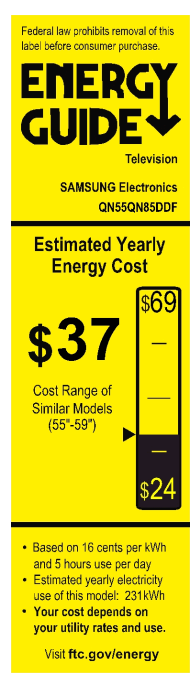 Samsung QLED 4K QN85D Series TV (2024) (Refurbished) - Gallery 10