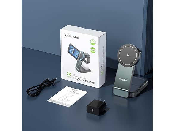 EnergyCell 3 in 1 Wireless Charging Station