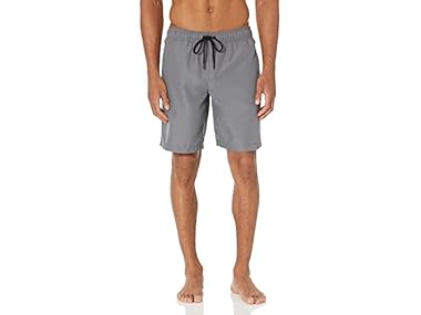 $8.99, Was $16.90, 46% Off! Amazon Essentials Men 9" Swim Trunks Mesh Lining dealfomo