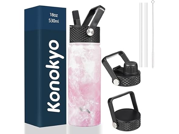 Konokyo 18 oz Insulated Stainless Steel