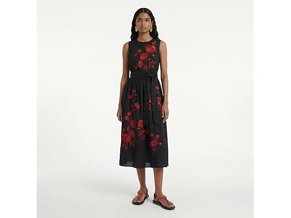 Molozoey Red Rope flats sandals