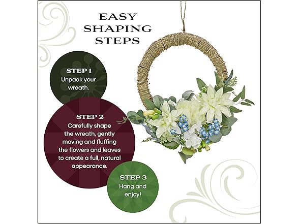 National Tree Company 20" Artificial Spring Wreath