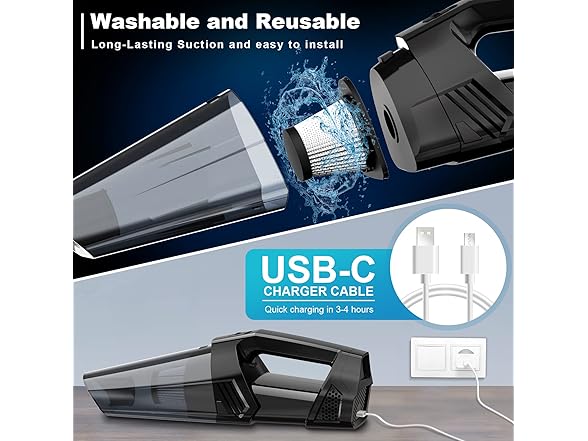 Blestan BC538525080040 handheld vacuum cordless