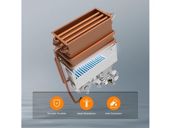 CAMPLUX Natural Gas Heater 5.28 GPM