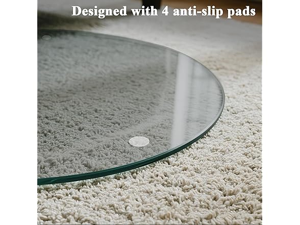 ZENOMIRRIS Tempered Glass Desk Mat