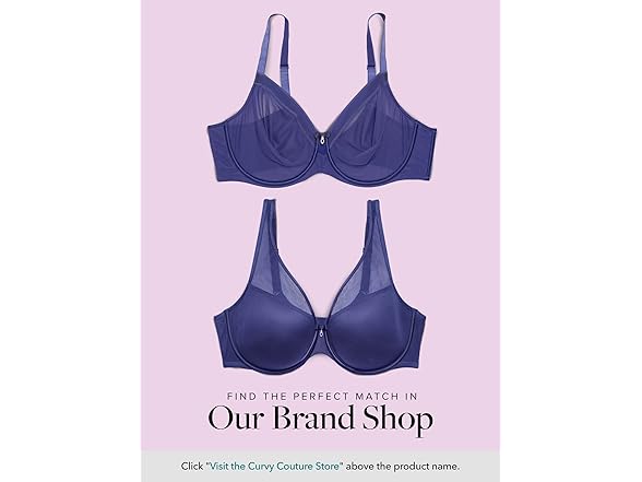 Curvy Couture (3X) Blue High Cut Brief