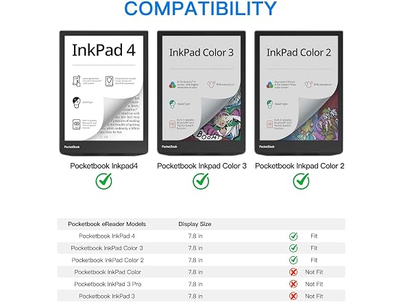 Clear Case for Pocketbook Inkpad4