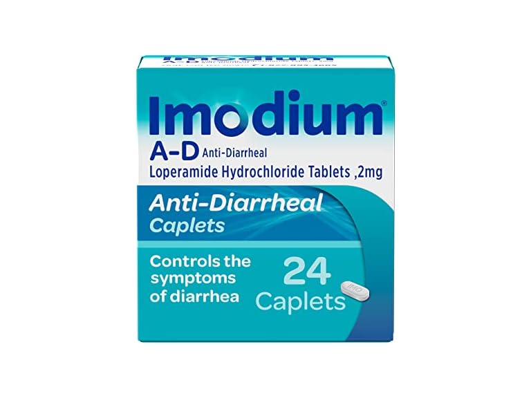 Imodium A-D Diarrhea Relief, 24 Caplets