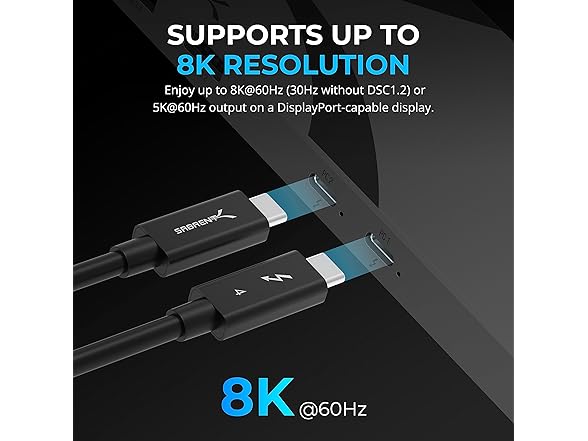 SABRENT Thunderbolt 4 KVM Switch 40Gbps
