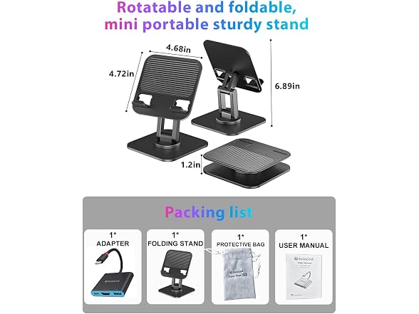 Switch 2 Portable Dock & Stand Kit