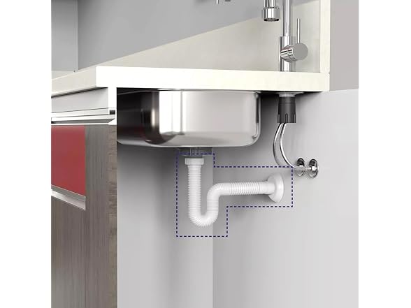 LINYpA66 CON-107 Flexible Sink Drain