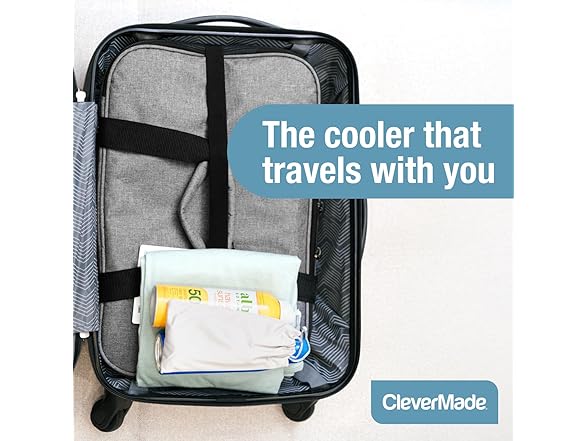 CleverMade Collapsible Insulated Cooler Bag