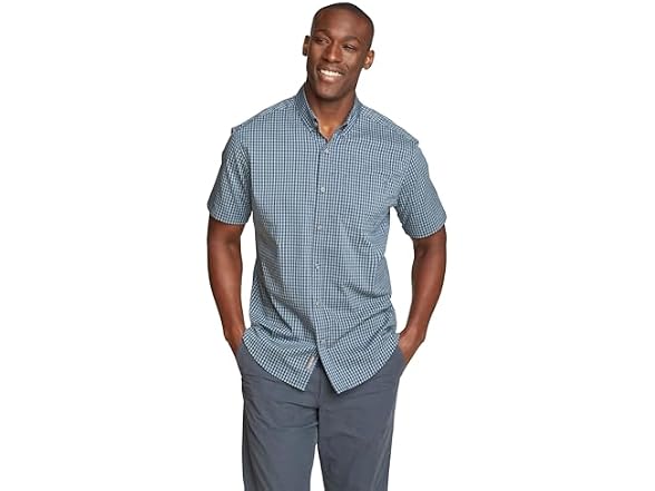 Eddie Bauer (XL) Short Sleeve Voyager Flex Shirt