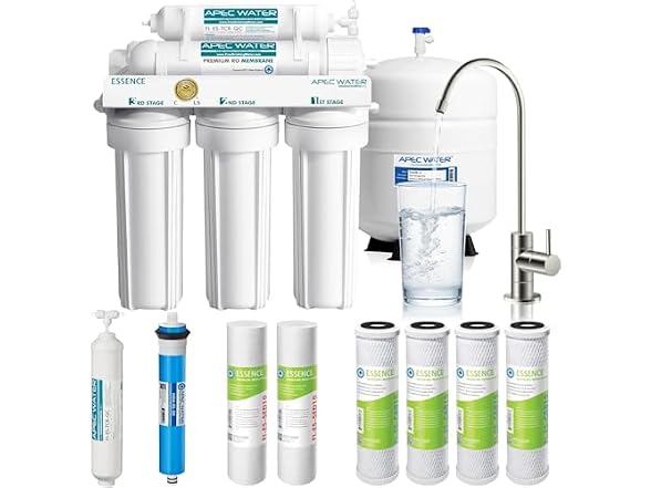 APEC 5-Stage Under Sink RO System 50 GPD