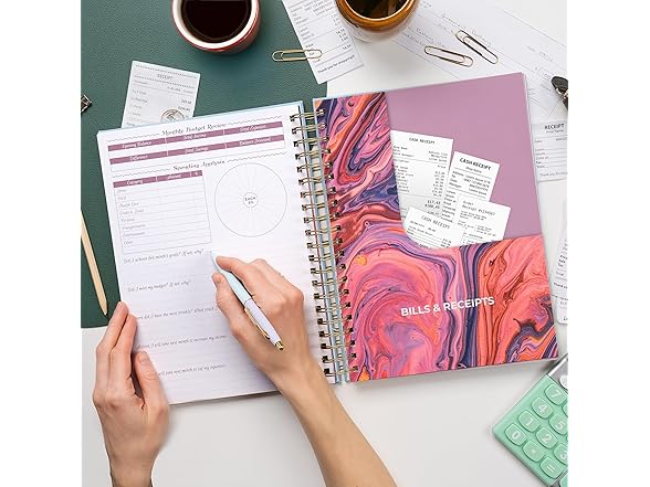 1 Year Budget Planner & Bill Organizer