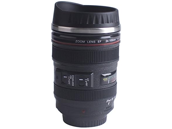 Cup Coffee Mug | CUP-LENS-BLACK-NEW