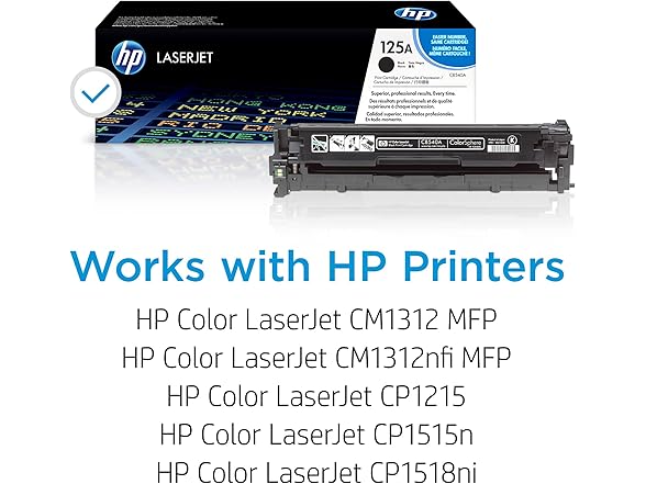 HP CB540A Toner Cartridge Black