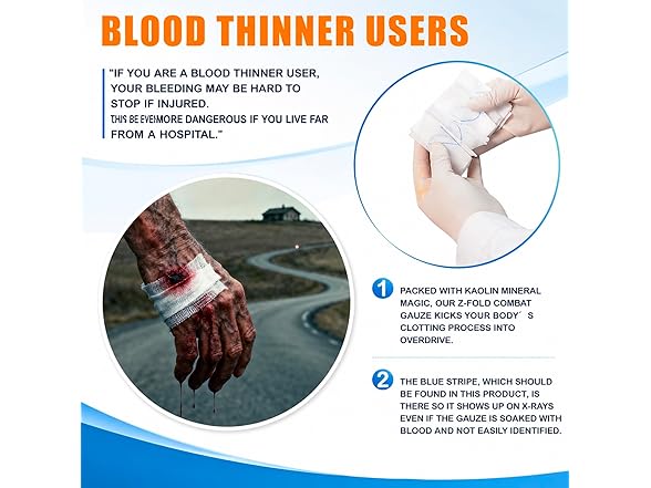 Sapbontchi quick clot gauze