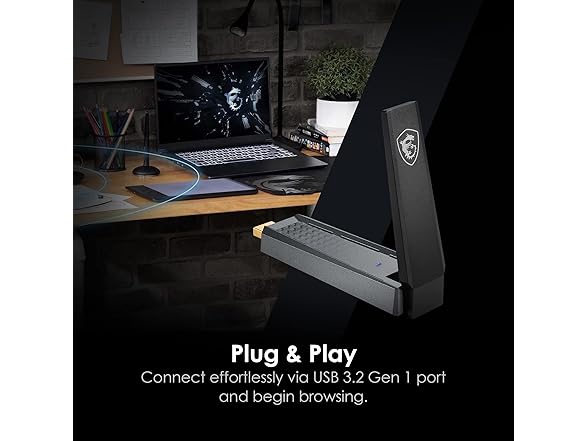 MSI AX1800 WiFi 6 USB Adapter