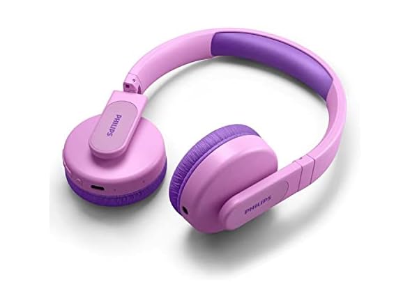 PHILIPS PHILIPS K4206 Kids Wireless On-Ear Headphones, Bl