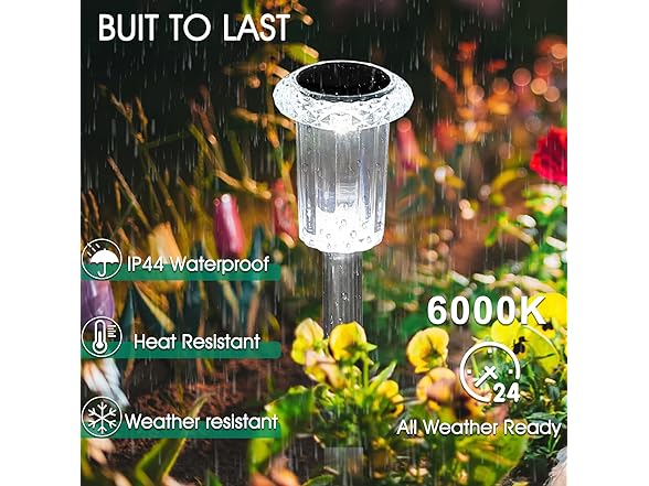10 Pack Solar Outdoor Lights