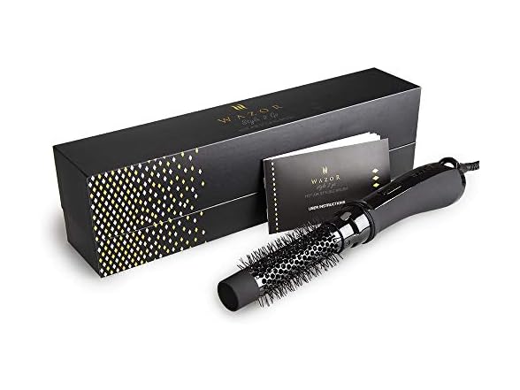 Wazor Ceramic Hot Air Brush 1000W Hair
