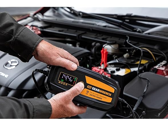 10A 6V/12V Battery Charger