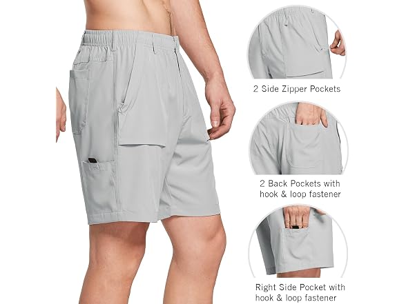 Baleaf Men (L) Hiking Shorts