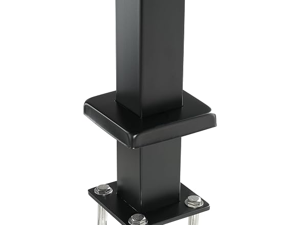 Cable Railing Post, 42" x 2" x 2" Steel Level