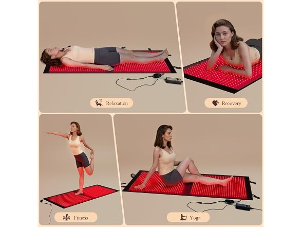 Red-Light Therapy Mat for Full Body