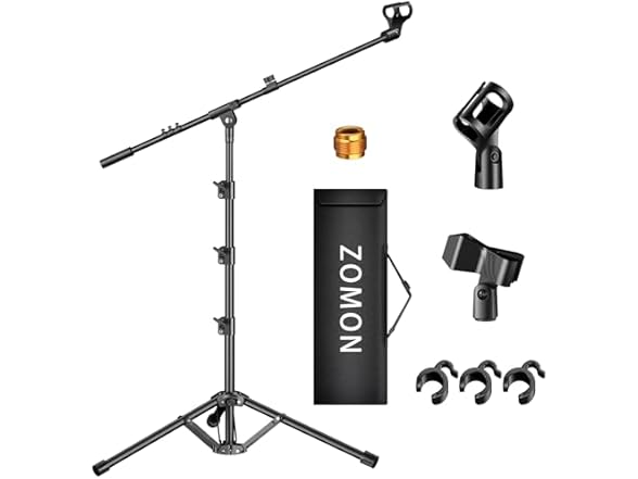 Adjustable Tripod Microphone Stand