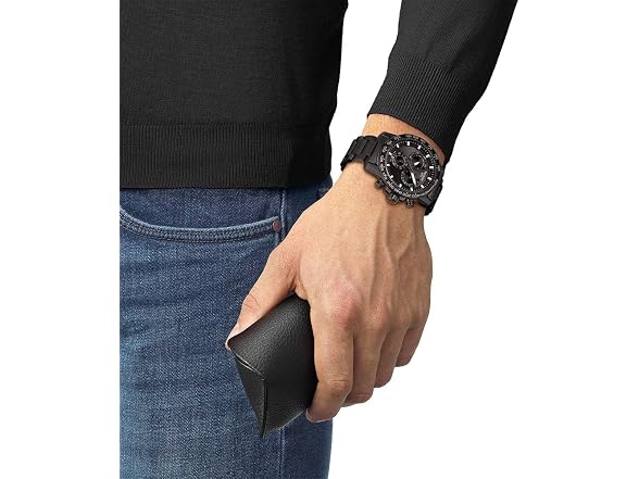 Tissot Men's Supersport CHRONO 45.5MM Black Watch