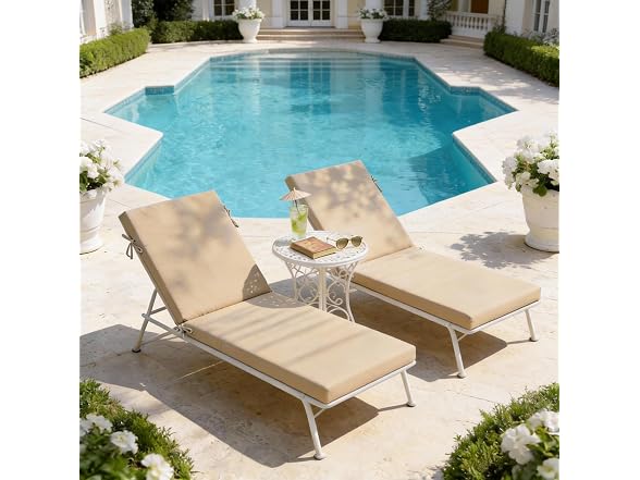 COZYVIDA Chaise Lounge Cushion 72x21x3