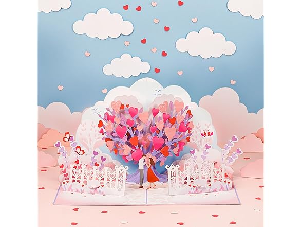 POPWOW Romantic Park 3D Pop Up Card