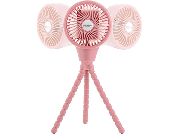 Nuby Oscillating Adjustable Stroller Fan