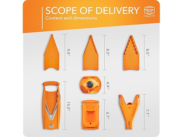 Mandoline Food Slicer Börner V5 (Profi Set) 