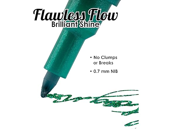 chodoe Glitter Gel Pens Extra-Fine Tip