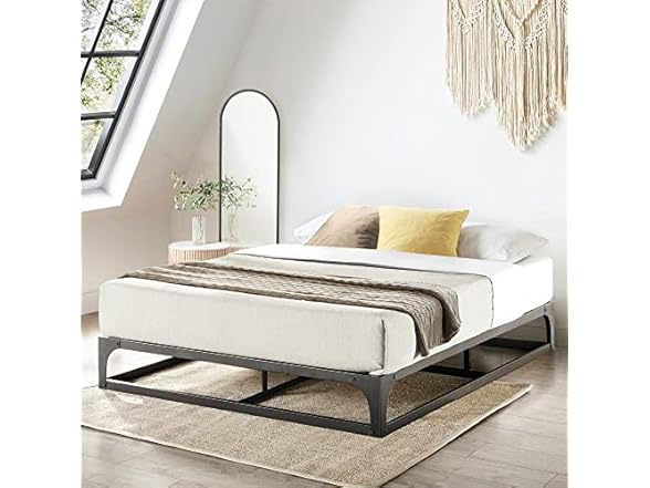Mellow Mellow 9" Metal Platform Bed Frame with