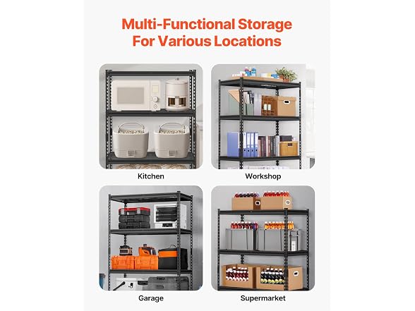 Storage Shelves, 2400 lbs