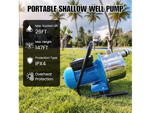 FOTING BC1605826067094 Shallow Well Pump
