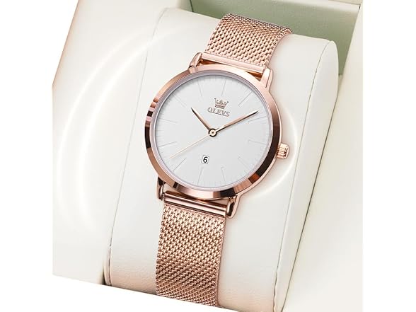 OLEVS Women’s Mesh Quartz Watch