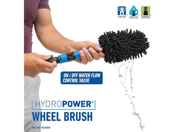 Unger 7” Hydropower Wheel and Detail Brush
